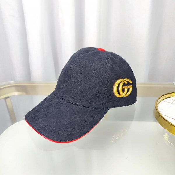repliche,replica,perfette,siti di,affidabili,migliori siti,dove comprare,1:1,scarpe da ginnastica Cappello da baseball con hardware floreale GUCCI