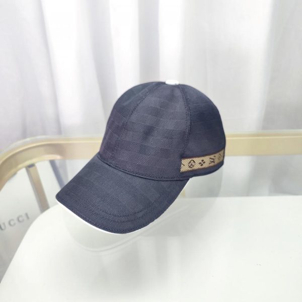 repliche,replica,perfette,siti di,affidabili,migliori siti,dove comprare,1:1,scarpe da ginnastica Classico berretto da baseball nero abbinato di Louis Vuitton
