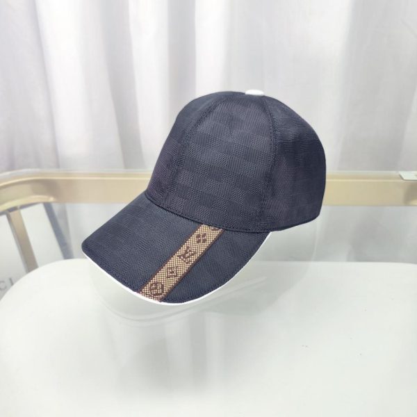 repliche,replica,perfette,siti di,affidabili,migliori siti,dove comprare,1:1,scarpe da ginnastica Classico berretto da baseball nero abbinato di Louis Vuitton