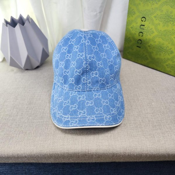Cappellino da baseball floreale Gucci