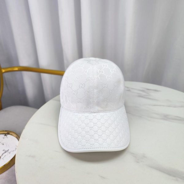 repliche,replica,perfette,siti di,affidabili,migliori siti,dove comprare,1:1,scarpe da ginnastica Gucci nuovo berretto da baseball moda con visiera in pelle goffrata 2024