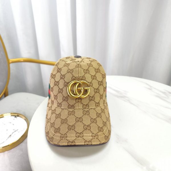 repliche,replica,perfette,siti di,affidabili,migliori siti,dove comprare,1:1,scarpe da ginnastica Cappello da baseball GUCCI con hardware grande
