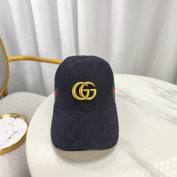 repliche,replica,perfette,siti di,affidabili,migliori siti,dove comprare,1:1,scarpe da ginnastica Cappello da baseball GUCCI con hardware grande