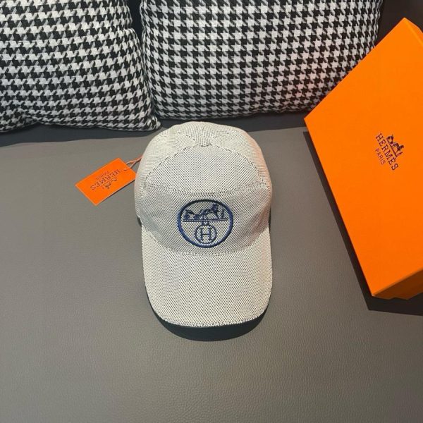 repliche,replica,perfette,siti di,affidabili,migliori siti,dove comprare,1:1,scarpe da ginnastica Berretto da baseball Hermes classico tessuto H in tela primo strato di pelle bovina
