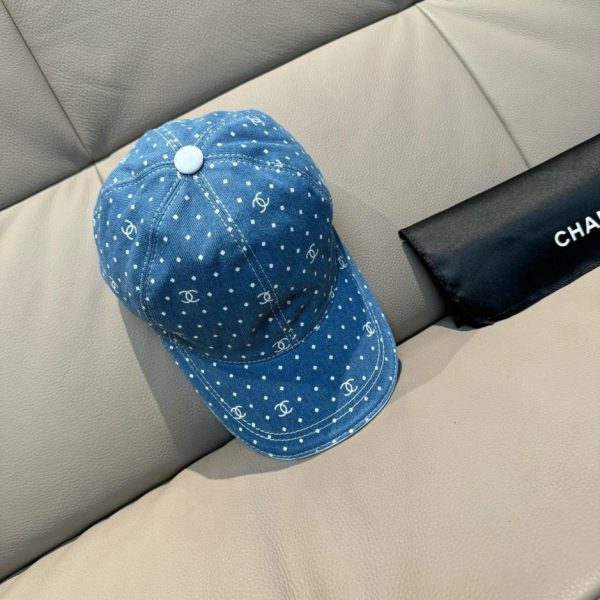 repliche,replica,perfette,siti di,affidabili,migliori siti,dove comprare,1:1,scarpe da ginnastica Chanel nuovo berretto da baseball in denim piccola doppia C