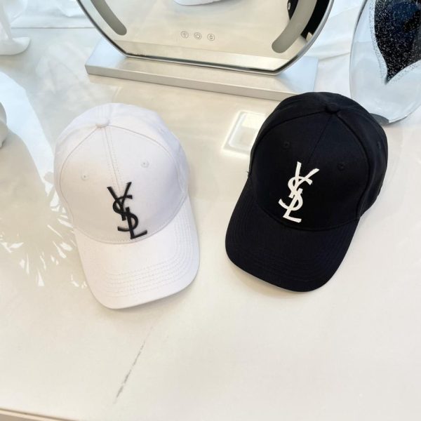 repliche,replica,perfette,siti di,affidabili,migliori siti,dove comprare,1:1,scarpe da ginnastica Berretto da baseball quattro stagioni in puro cotone con tetto rigido YSL