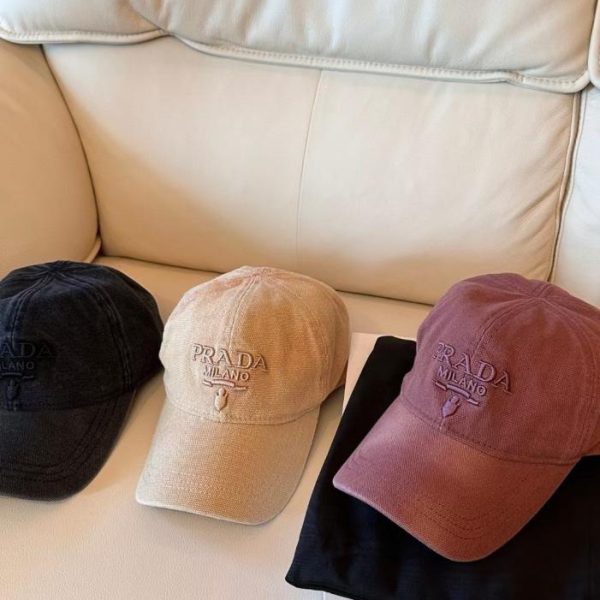 repliche,replica,perfette,siti di,affidabili,migliori siti,dove comprare,1:1,scarpe da ginnastica Ultimo berretto da baseball da pescatore invecchiato lavato di Prada