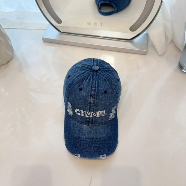 repliche,replica,perfette,siti di,affidabili,migliori siti,dove comprare,1:1,scarpe da ginnastica Nuovo berretto da baseball in denim Chanel