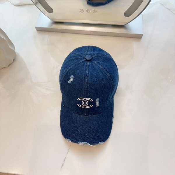 repliche,replica,perfette,siti di,affidabili,migliori siti,dove comprare,1:1,scarpe da ginnastica Nuovo berretto da baseball in denim di Chanel