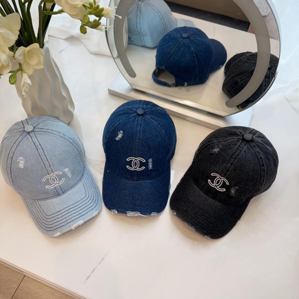 repliche,replica,perfette,siti di,affidabili,migliori siti,dove comprare,1:1,scarpe da ginnastica Nuovo berretto da baseball in denim di Chanel