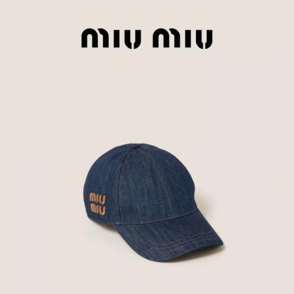 repliche,replica,perfette,siti di,affidabili,migliori siti,dove comprare,1:1,scarpe da ginnastica Berretto da baseball in denim da donna MiuMiu