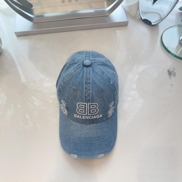repliche,replica,perfette,siti di,affidabili,migliori siti,dove comprare,1:1,scarpe da ginnastica Cappello da baseball in denim di Balenciaga