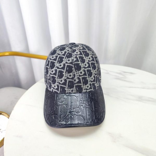 repliche,replica,perfette,siti di,affidabili,migliori siti,dove comprare,1:1,scarpe da ginnastica Cappello da baseball DIOR in denim e pelle