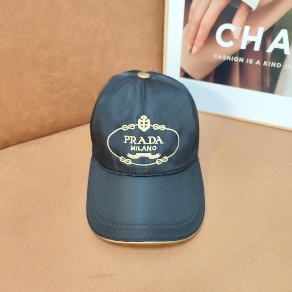 repliche,replica,perfette,siti di,affidabili,migliori siti,dove comprare,1:1,scarpe da ginnastica Cappello da baseball alto ricamato PRADA