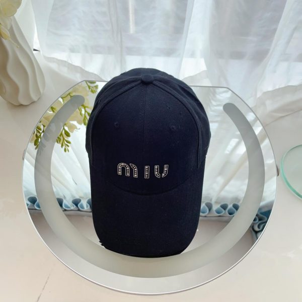 repliche,replica,perfette,siti di,affidabili,migliori siti,dove comprare,1:1,scarpe da ginnastica MiuMiu nuovo berretto da baseball hard top in puro cotone