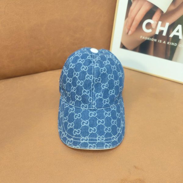 repliche,replica,perfette,siti di,affidabili,migliori siti,dove comprare,1:1,scarpe da ginnastica Cappello da baseball in denim di Gucci