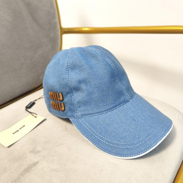 repliche,replica,perfette,siti di,affidabili,migliori siti,dove comprare,1:1,scarpe da ginnastica Berretto da baseball Miumiu denim versione alta nuovo stile