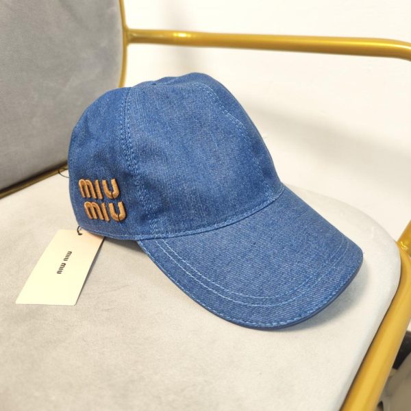 repliche,replica,perfette,siti di,affidabili,migliori siti,dove comprare,1:1,scarpe da ginnastica Berretto da baseball Miumiu denim versione alta nuovo stile