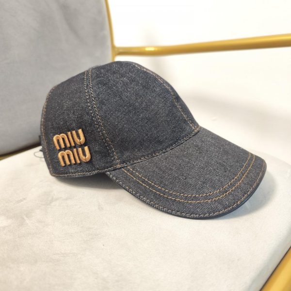 repliche,replica,perfette,siti di,affidabili,migliori siti,dove comprare,1:1,scarpe da ginnastica Berretto da baseball Miumiu denim versione alta nuovo stile