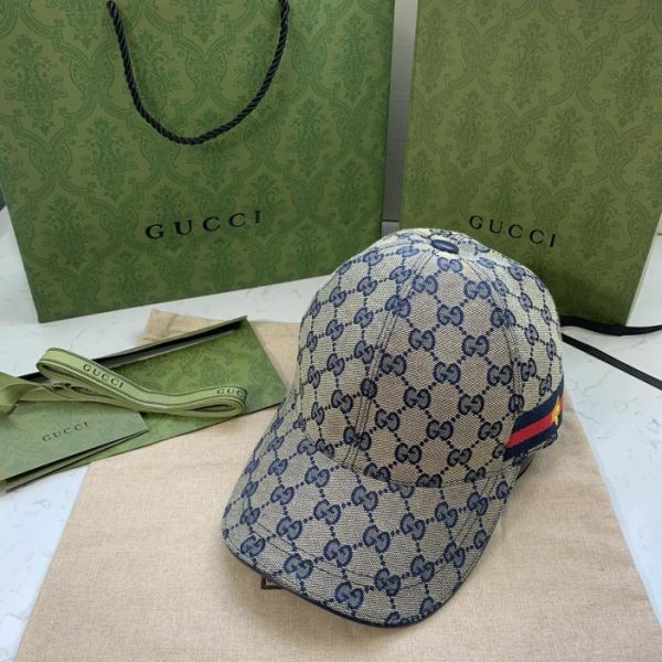 repliche,replica,perfette,siti di,affidabili,migliori siti,dove comprare,1:1,scarpe da ginnastica Cappello da cowboy GUCCI con monogramma