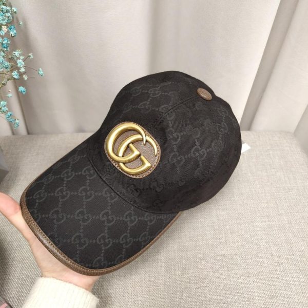 repliche,replica,perfette,siti di,affidabili,migliori siti,dove comprare,1:1,scarpe da ginnastica Cappello da baseball con hardware GUCCI
