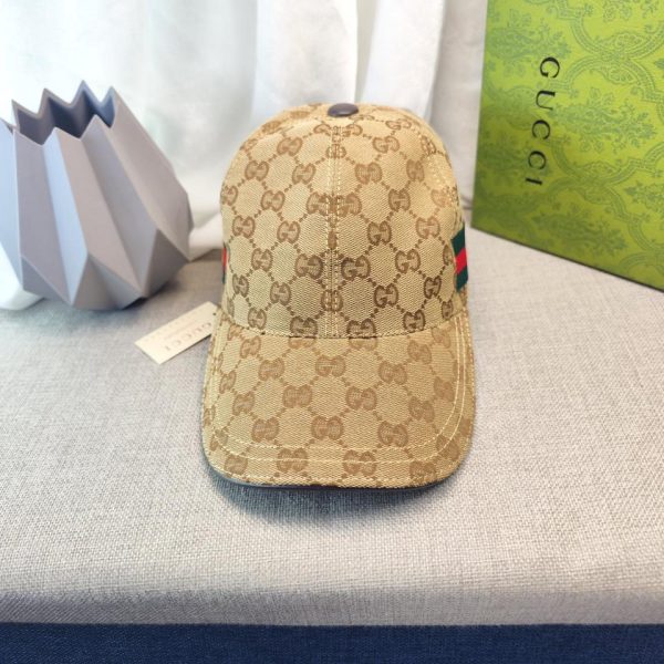 repliche,replica,perfette,siti di,affidabili,migliori siti,dove comprare,1:1,scarpe da ginnastica Cappello da baseball GUCCI versione alta doppia G dello stesso stile