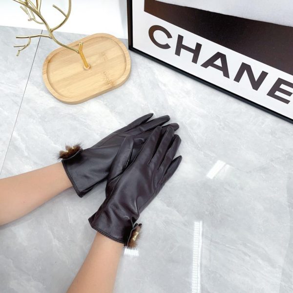 repliche,replica,perfette,siti di,affidabili,migliori siti,dove comprare,1:1,scarpe da ginnastica Celine [Top Quality] Nuovi guanti da donna in montone con fodera in cashmere
