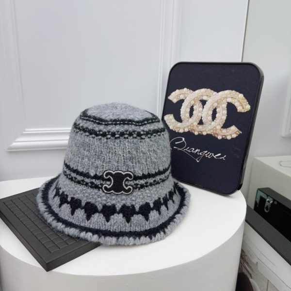 repliche,replica,perfette,siti di,affidabili,migliori siti,dove comprare,1:1,scarpe da ginnastica Cappello a bacinella piccolo CELINE Arc de Triomphe