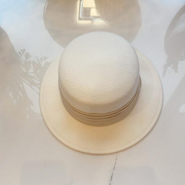 repliche,replica,perfette,siti di,affidabili,migliori siti,dove comprare,1:1,scarpe da ginnastica Cappello piatto in feltro di lana vergine CELINE