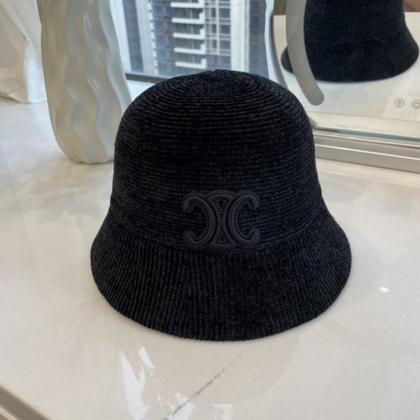 repliche,replica,perfette,siti di,affidabili,migliori siti,dove comprare,1:1,scarpe da ginnastica Cappello da pescatore autunnale e invernale in ciniglia di Celine