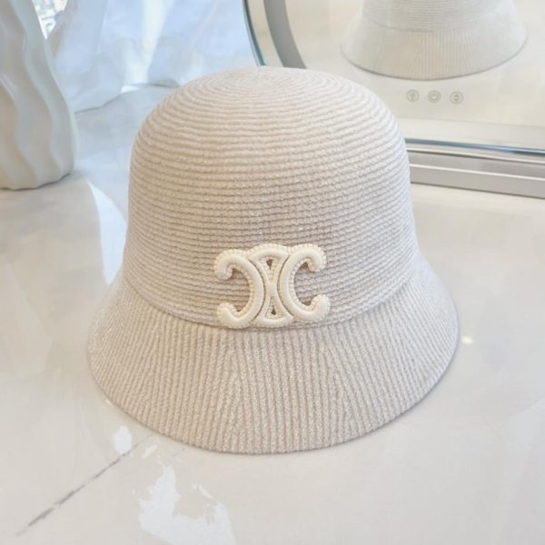 repliche,replica,perfette,siti di,affidabili,migliori siti,dove comprare,1:1,scarpe da ginnastica Cappello da pescatore autunnale e invernale in ciniglia di Celine