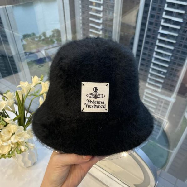 repliche,replica,perfette,siti di,affidabili,migliori siti,dove comprare,1:1,scarpe da ginnastica Il cappello a bacinella in pelliccia di coniglio di Vivienne Westwood 猫 pieno di fiabe