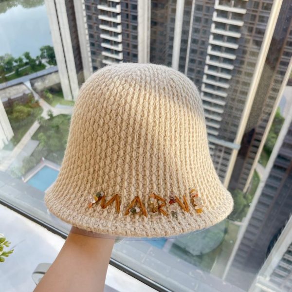 repliche,replica,perfette,siti di,affidabili,migliori siti,dove comprare,1:1,scarpe da ginnastica Marni nuovo cappello bucket in lana autunno inverno 100% lana
