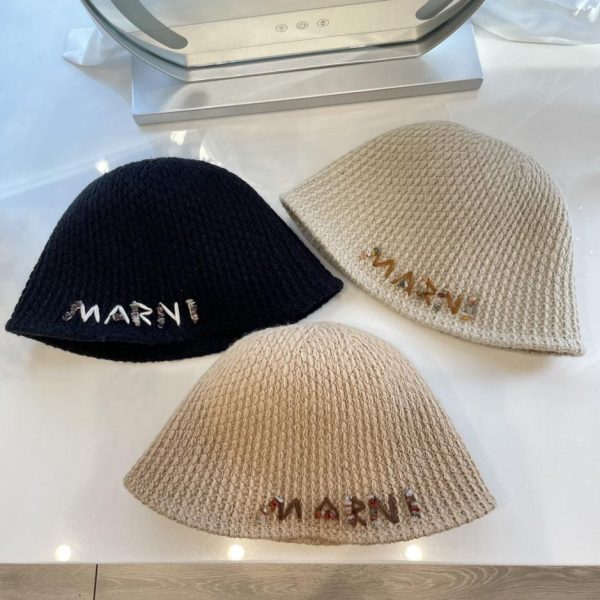 repliche,replica,perfette,siti di,affidabili,migliori siti,dove comprare,1:1,scarpe da ginnastica Marni nuovo cappello bucket in lana autunno inverno 100% lana