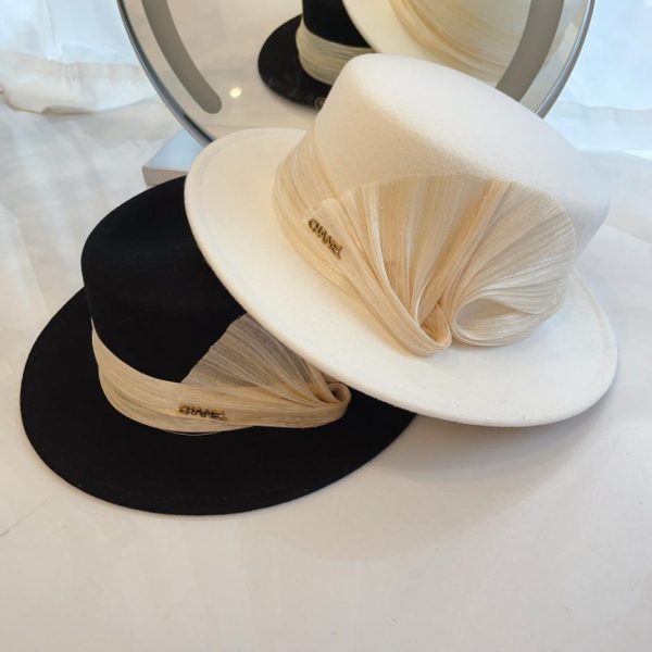 repliche,replica,perfette,siti di,affidabili,migliori siti,dove comprare,1:1,scarpe da ginnastica CHANEL nuovo cappello piatto autunno e inverno in lana “nero”