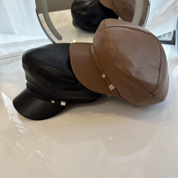 repliche,replica,perfette,siti di,affidabili,migliori siti,dove comprare,1:1,scarpe da ginnastica Nuovo berretto militare in pelle di Chanel