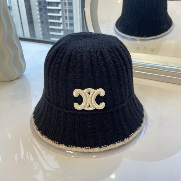 repliche,replica,perfette,siti di,affidabili,migliori siti,dove comprare,1:1,scarpe da ginnastica Nuovo cappello a secchiello con perle twist CELINE