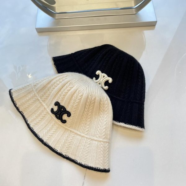 repliche,replica,perfette,siti di,affidabili,migliori siti,dove comprare,1:1,scarpe da ginnastica Nuovo cappello a secchiello con perle twist CELINE