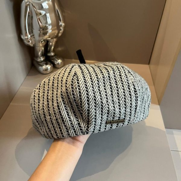 repliche,replica,perfette,siti di,affidabili,migliori siti,dove comprare,1:1,scarpe da ginnastica Cappello da zucca ottagonale Burberry in stile retr貌, berretto