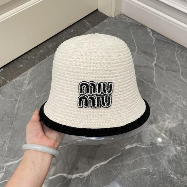 repliche,replica,perfette,siti di,affidabili,migliori siti,dove comprare,1:1,scarpe da ginnastica Cappello da pescatore in ciniglia di MiuMiu