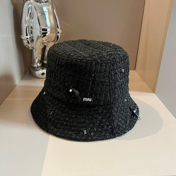 repliche,replica,perfette,siti di,affidabili,migliori siti,dove comprare,1:1,scarpe da ginnastica Cappello bucket in lana MiuMiu