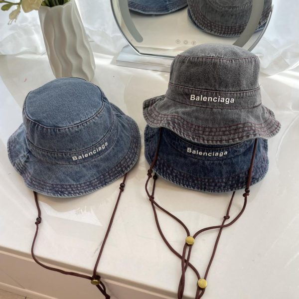 repliche,replica,perfette,siti di,affidabili,migliori siti,dove comprare,1:1,scarpe da ginnastica Nuovo cappello da pescatore in denim di Balenciaga per uomo e donna