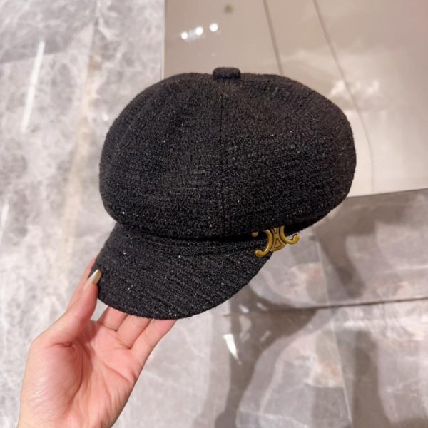 repliche,replica,perfette,siti di,affidabili,migliori siti,dove comprare,1:1,scarpe da ginnastica Cappello ottagonale da donna di Celine