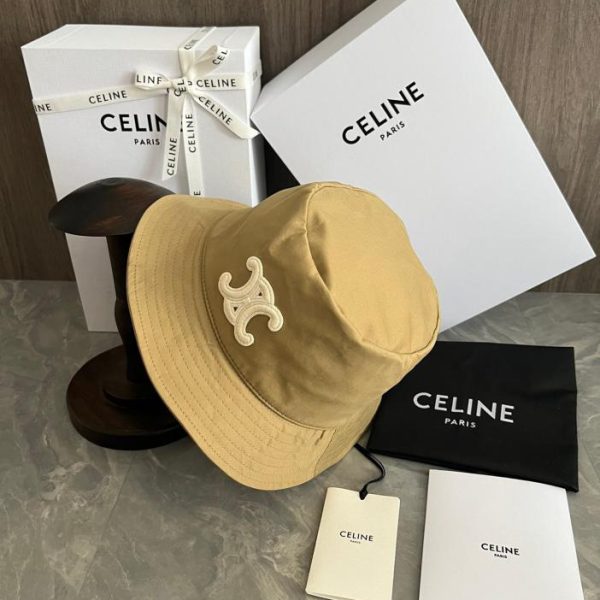 repliche,replica,perfette,siti di,affidabili,migliori siti,dove comprare,1:1,scarpe da ginnastica Cappello da pescatore Celine ricamato logo Arco di Trionfo