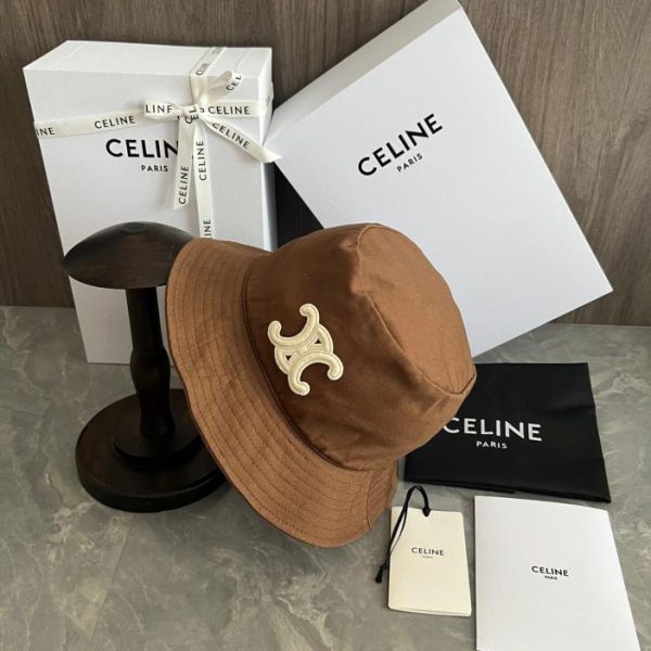 repliche,replica,perfette,siti di,affidabili,migliori siti,dove comprare,1:1,scarpe da ginnastica Cappello da pescatore Celine ricamato logo Arco di Trionfo