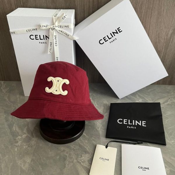 repliche,replica,perfette,siti di,affidabili,migliori siti,dove comprare,1:1,scarpe da ginnastica Cappello da pescatore Celine ricamato logo Arco di Trionfo