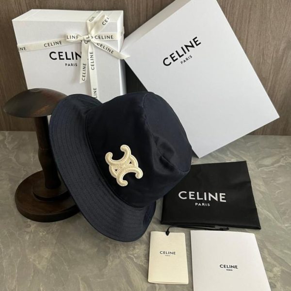 repliche,replica,perfette,siti di,affidabili,migliori siti,dove comprare,1:1,scarpe da ginnastica Cappello da pescatore Celine ricamato logo Arco di Trionfo