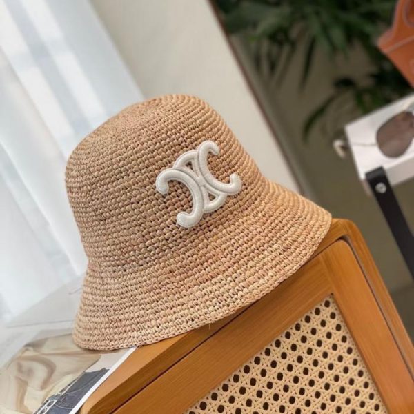 repliche,replica,perfette,siti di,affidabili,migliori siti,dove comprare,1:1,scarpe da ginnastica Nuovo cappello in paglia intrecciata Celine Arc de Triomphe