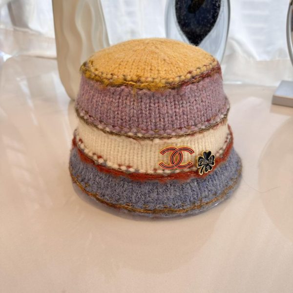 repliche,replica,perfette,siti di,affidabili,migliori siti,dove comprare,1:1,scarpe da ginnastica Cappello da pescatore giapponese lavorato a maglia Chanel