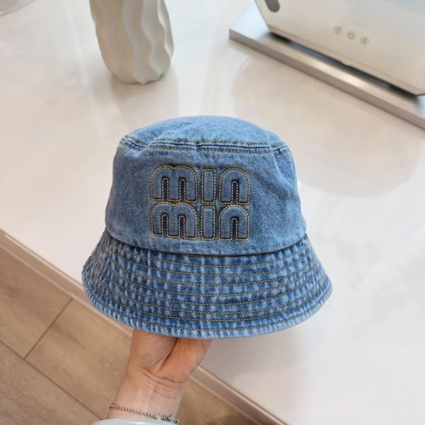 repliche,replica,perfette,siti di,affidabili,migliori siti,dove comprare,1:1,scarpe da ginnastica Cappello da pescatore ricamato in denim nuovo Min